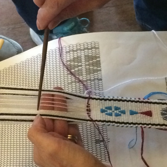 laverne+backstrap+supplementary+weft